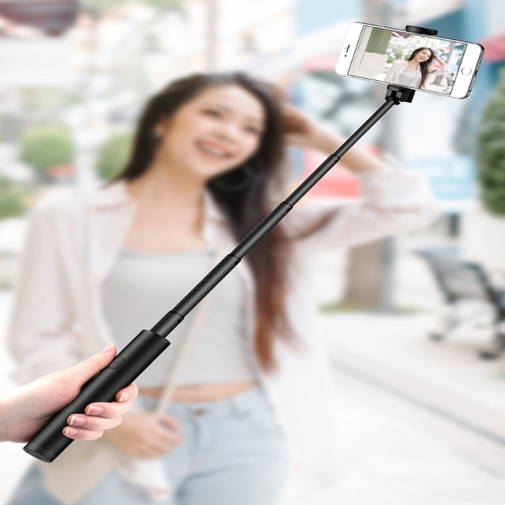 Invisi Mini Selfie Stick - Extendable and Foldable