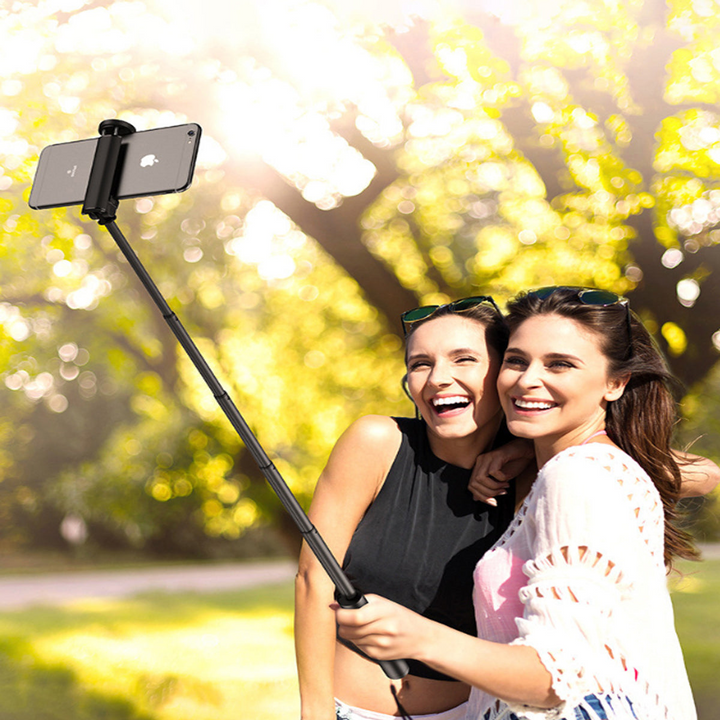 Invisi Mini Selfie Stick - Extendable and Foldable
