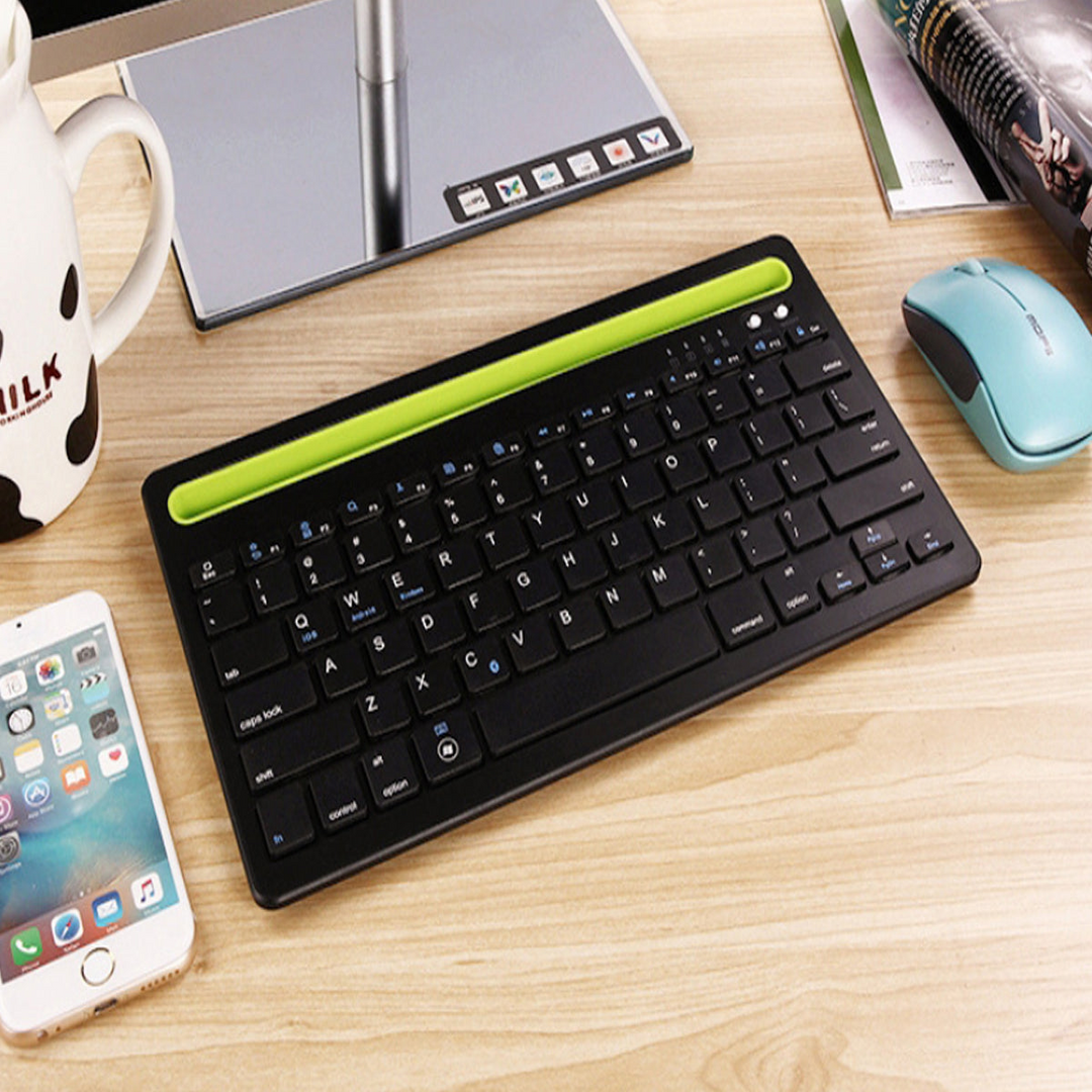 Multi-Task Master Of All Bluetooth Keyboard - Connect Multiple Devices with Ease