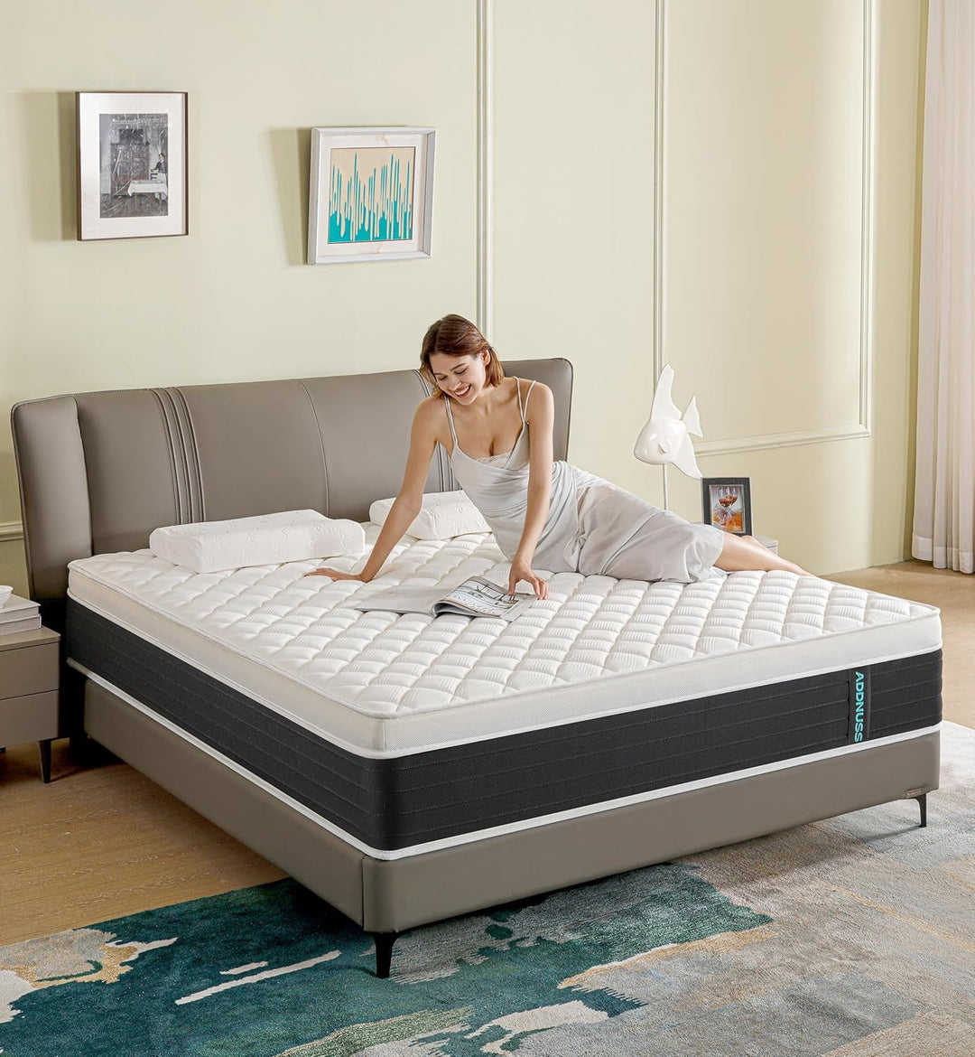 10 Inch Full Hybrid Mattress Medium Firm Comfort Support