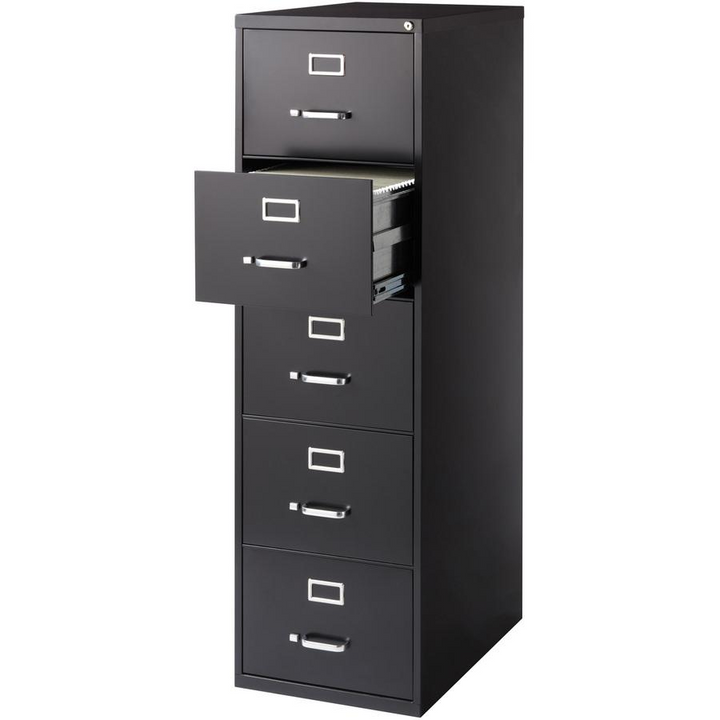 Lorell 5-Drawer Commercial Grade Legal Vertical File Cabinet