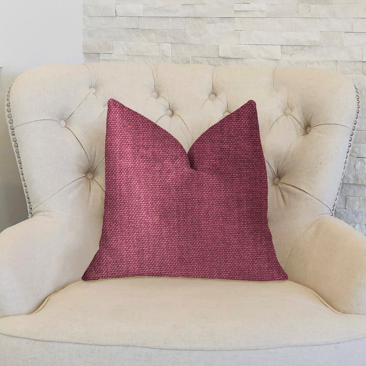 Plumptious Purple Luxury Throw Pillow - Add Extravagant Style to Your Home Decor