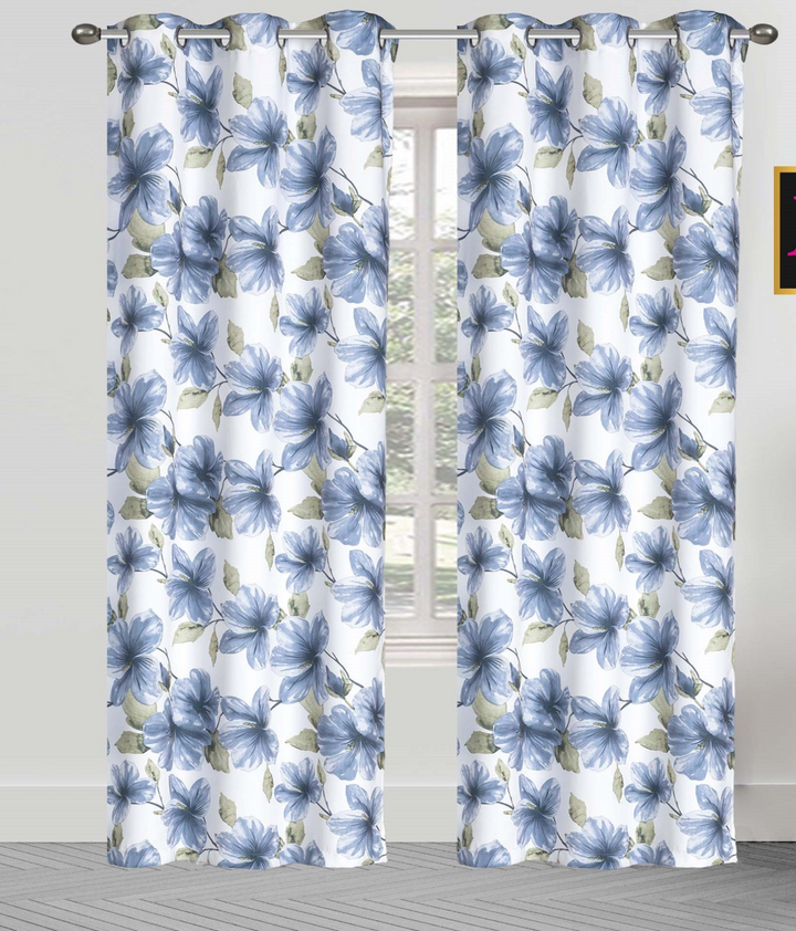 Margaret Joseph Floral Grommet Blackout Curtain Panels (Set of 2)