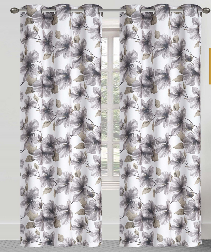 Margaret Joseph Floral Grommet Blackout Curtain Panels (Set of 2)