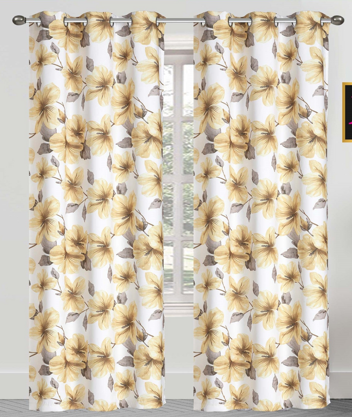 Margaret Joseph Floral Grommet Blackout Curtain Panels (Set of 2)