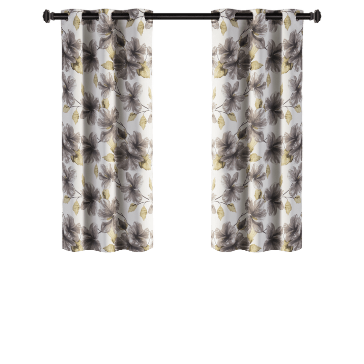 Margaret Joseph Floral Grommet Blackout Curtain Panels (Set of 2)