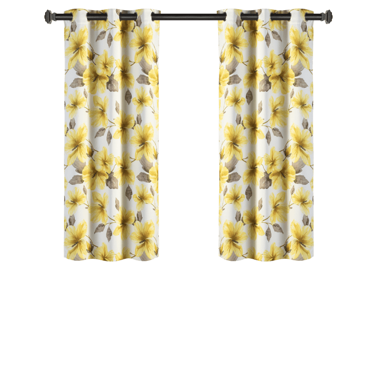 Margaret Joseph Floral Grommet Blackout Curtain Panels (Set of 2)