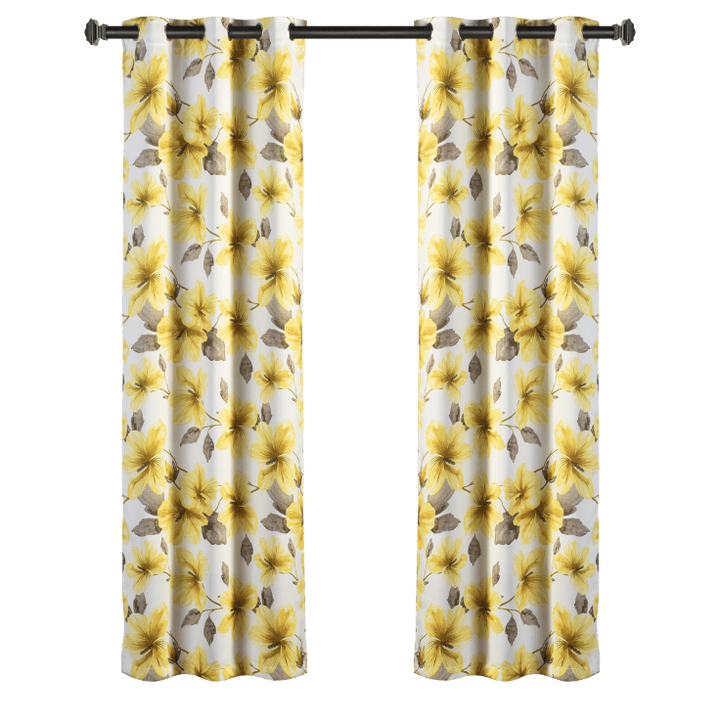 Margaret Joseph Floral Grommet Blackout Curtain Panels (Set of 2)