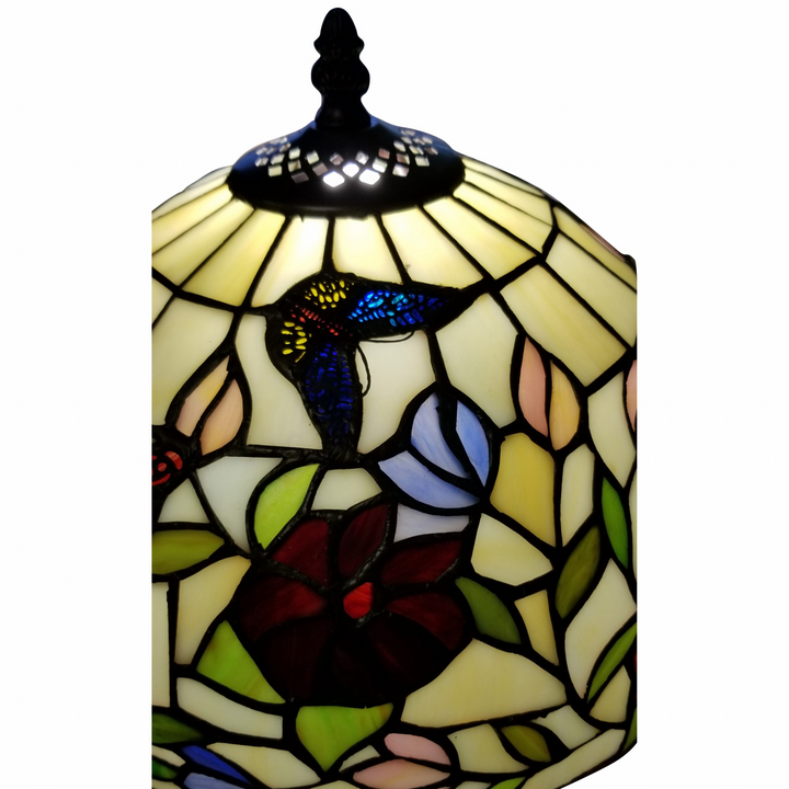 19" Tiffany Style Butterfly Table Lamp