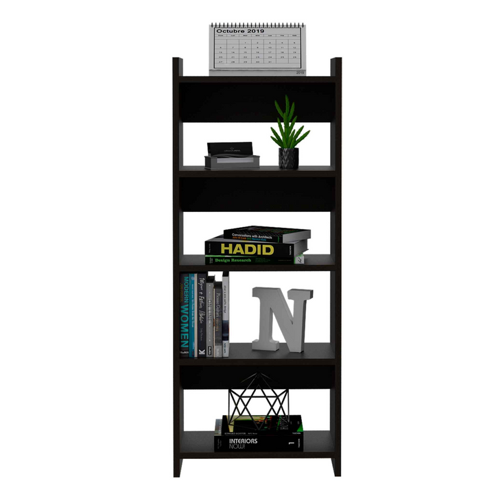 Mod Black Desk and Bookshelf Set - 42 Inch