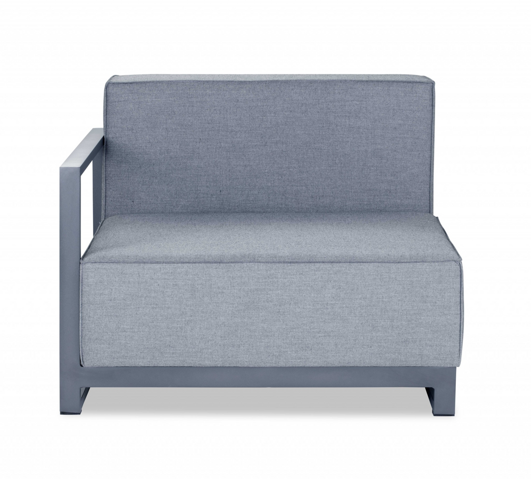 37" Gray Linen Side Chair - Stylish and Functional Accent for Your Space