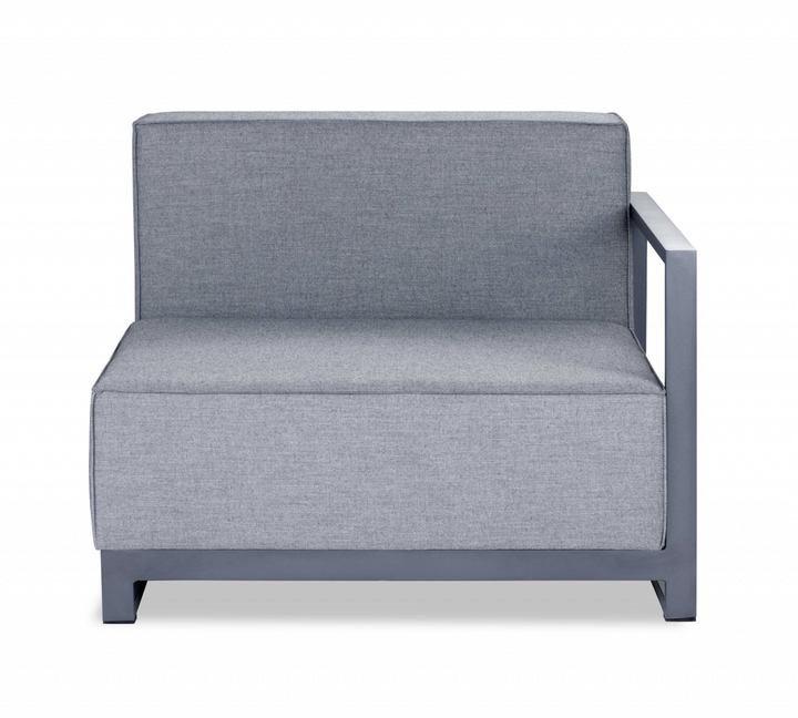 37" Gray Linen Side Chair - Elegant and Functional Accent Piece