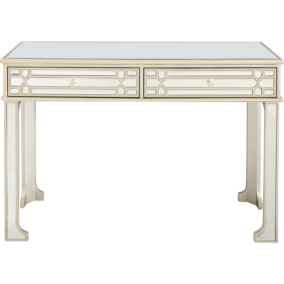 Regal Feel Console Table - Elegant Mirror Console with Unique Design