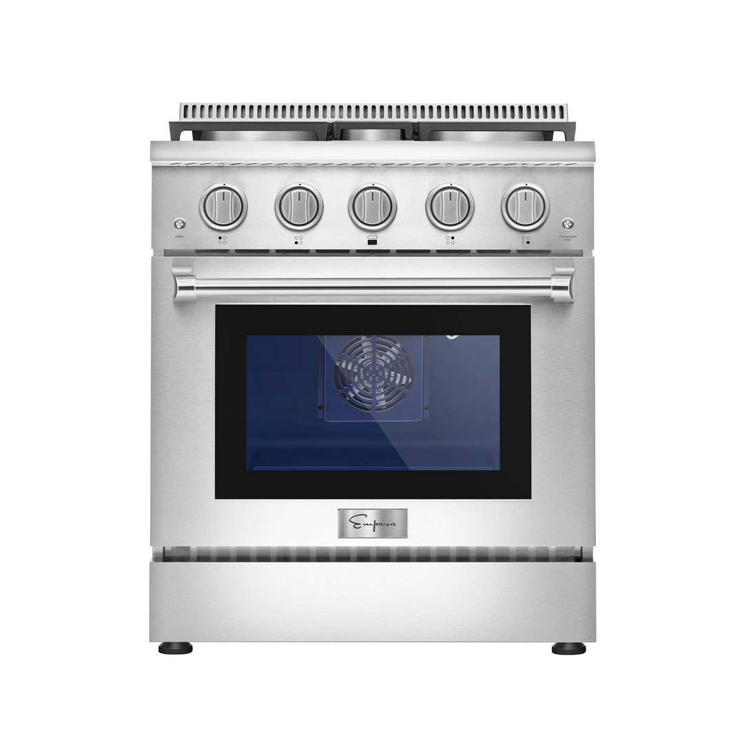 Empava 30GR03 30 Inch Freestanding Gas Range Cooktop And Oven