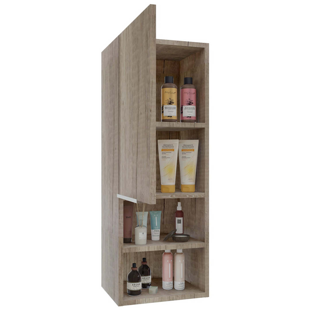 Medicine Cabinet Hazelton, Two Interior Shelves, Pine Finish