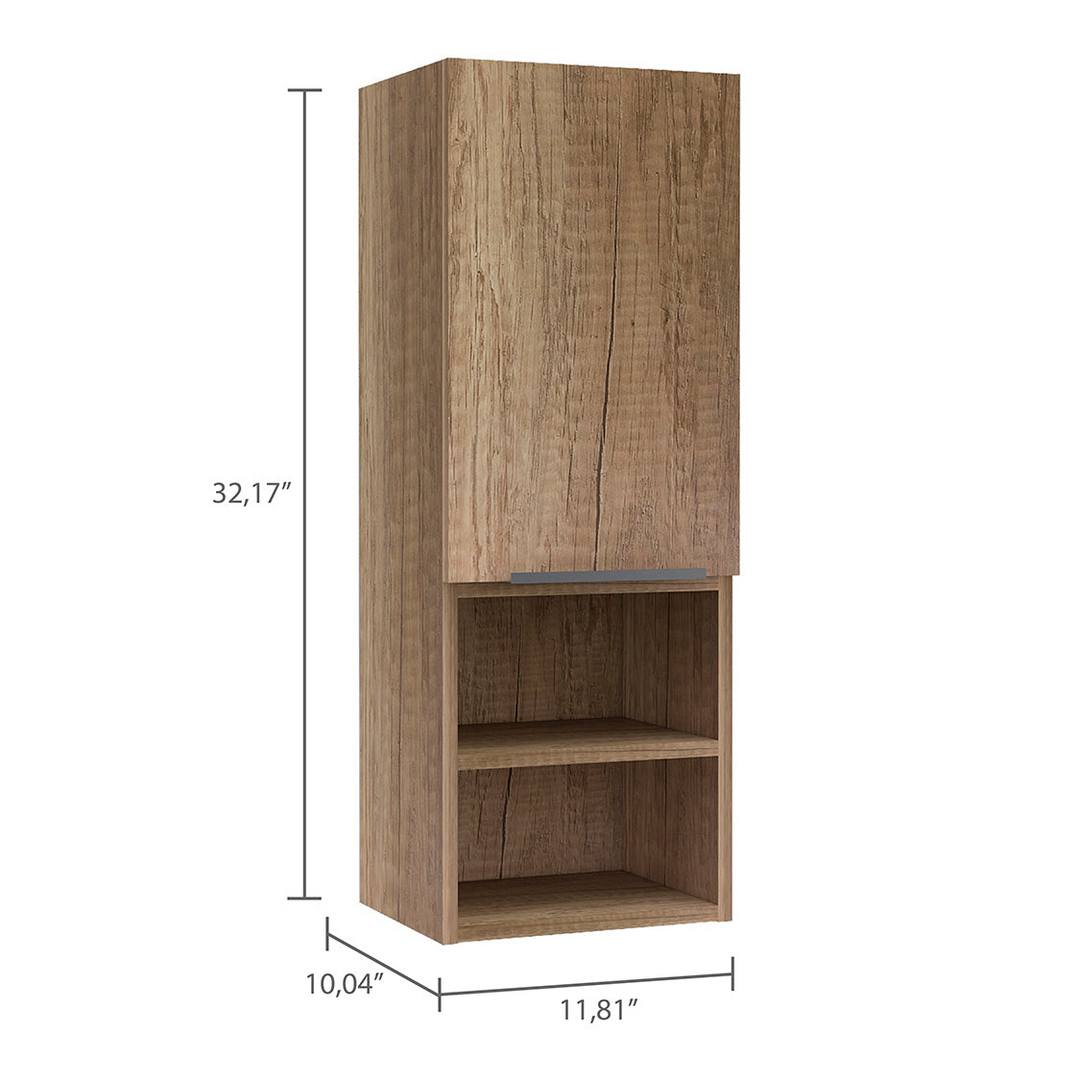 Medicine Cabinet Hazelton, Two Interior Shelves, Pine Finish