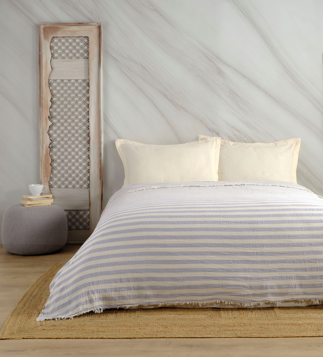 Luxe Muslin Marvel: Premium Turkish Cotton Coverlet & Towel