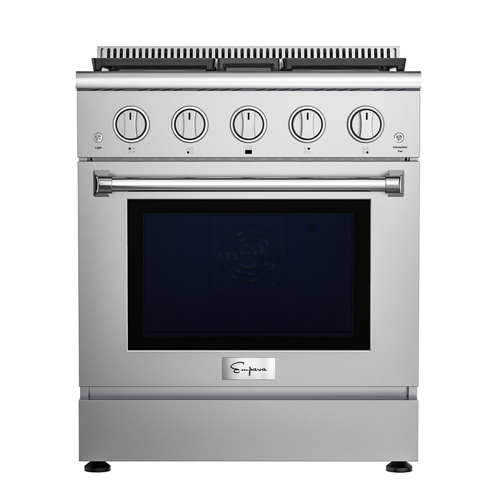 Empava 30GR03 30 Inch Freestanding Gas Range Cooktop And Oven
