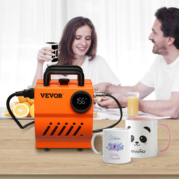 VEVOR Mug Heat Press Machine - Mini Cup Press for 11oz-15oz Coffee Mugs and Tumblers