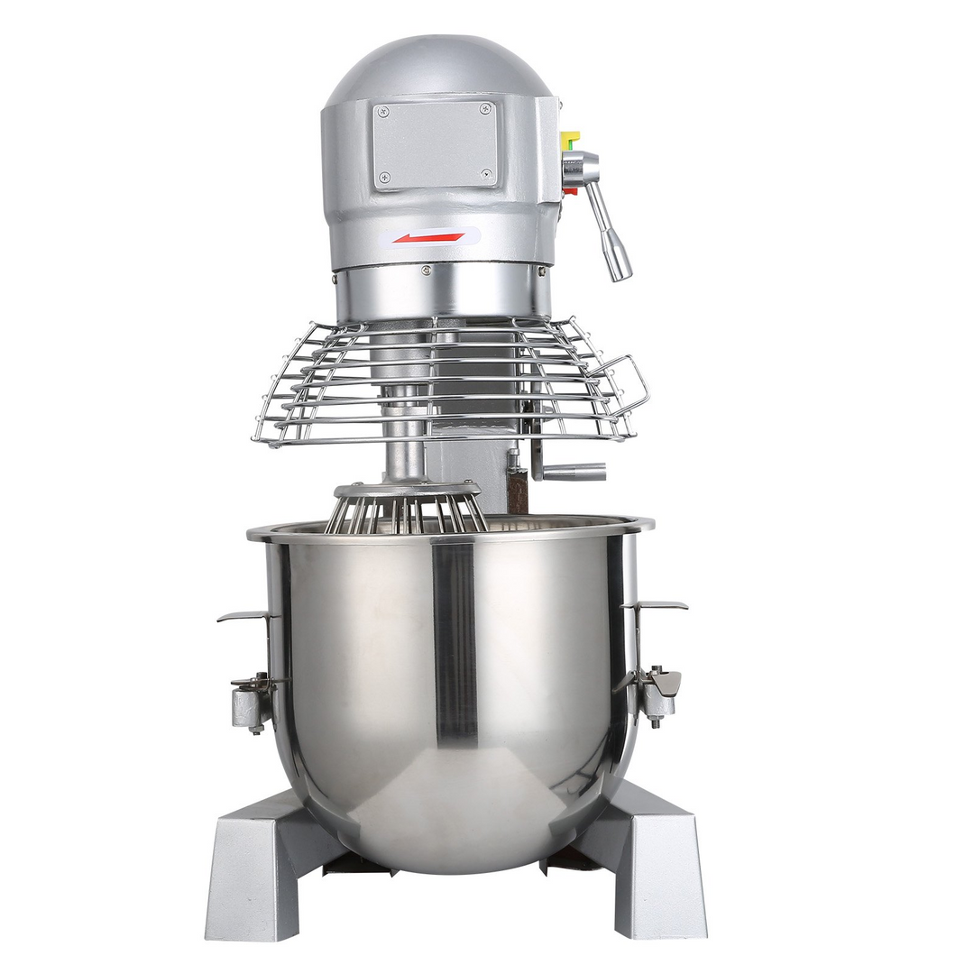 VEVOR Commercial Food Mixer 20Qt 750W 3-Speed Adjustable Heavy Duty with Stainless Steel Bowl