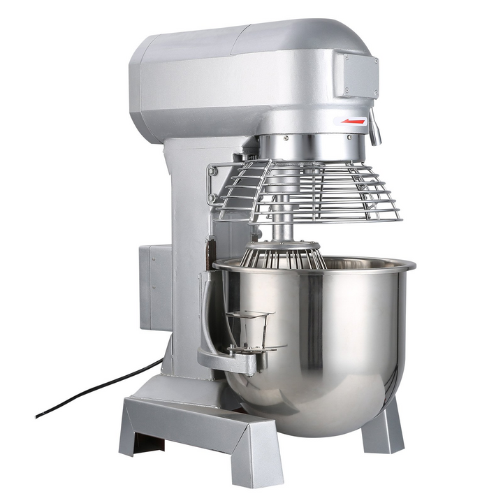 VEVOR Commercial Food Mixer 20Qt 750W 3-Speed Adjustable Heavy Duty with Stainless Steel Bowl