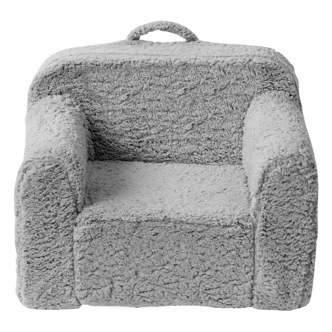 VEVOR Kids Armchair, Snuggly-Soft Toddler Sofa with High-Density 25D Sponge, Sherpa Fabric Reading Couch for Bedroom and Playroom