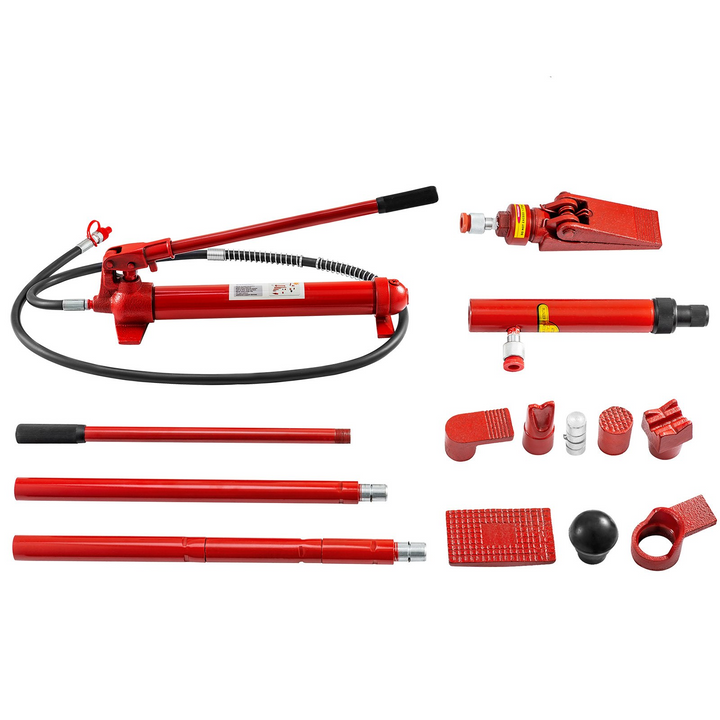 1.4M Porta Power Hydraulic Jack Repair Tool Kit Power Set Auto Tool 12 Ton