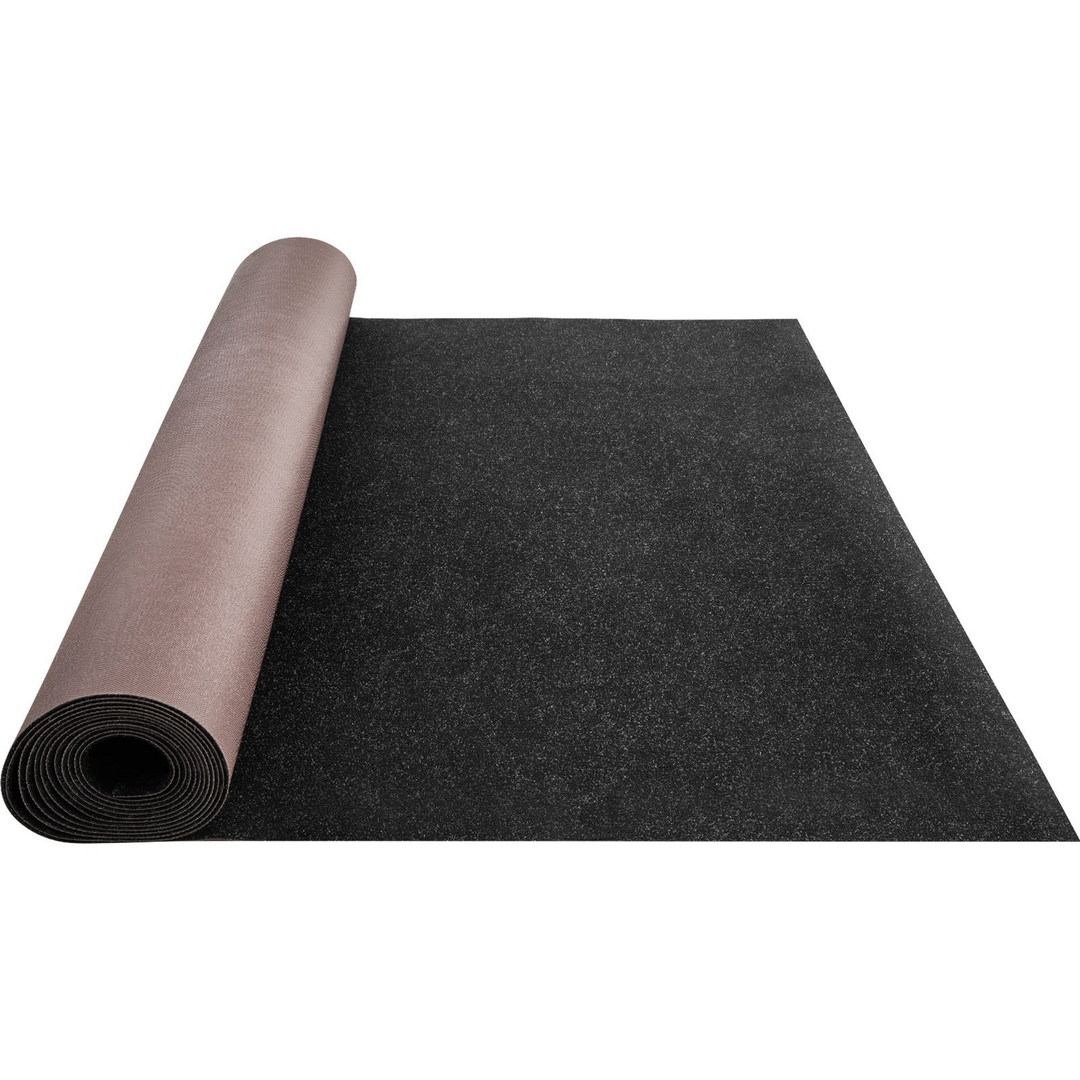 VEVOR Marine Grade Boat Carpet - Charcoal Black 6 x 23 ft Waterproof Roll for Home, Patio, Porch, Deck