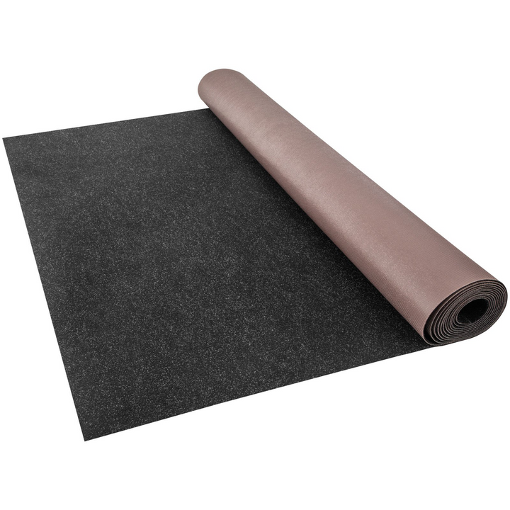 VEVOR Marine Grade Boat Carpet - Charcoal Black 6 x 23 ft Waterproof Roll for Home, Patio, Porch, Deck