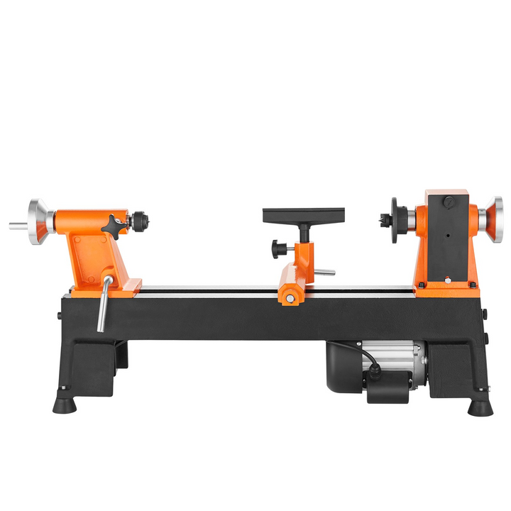 VEVOR Benchtop Wood Lathe, 10 in x 18 in, 0.5 HP 370W Power Wood Turning Lathe Machine, 5 Variable Speeds 780/1320/1920/2640/3840 RPM with Rod Injection Wrenches Faceplate Foot Pads, for Woodworking