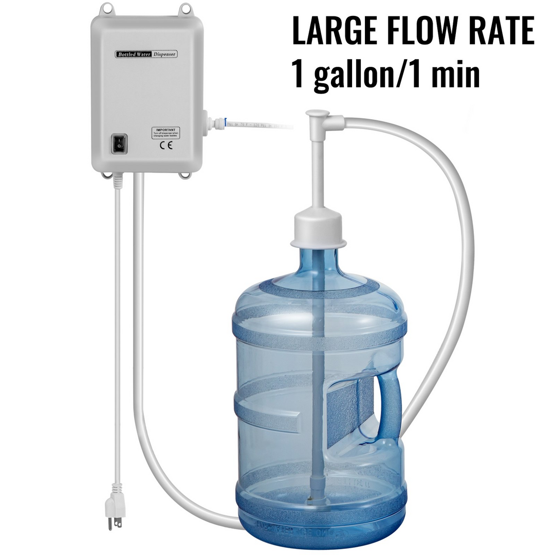 VEVOR High Flow Bottled Water Dispensing Pump System: Fresh Water Anytime, Anywhere