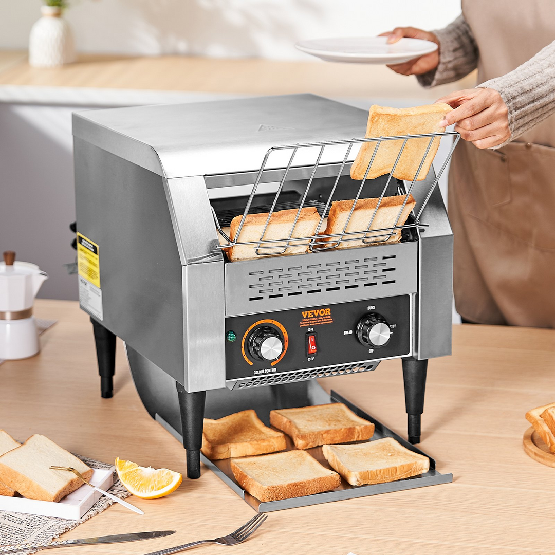 VEVOR Commercial Conveyor Toaster - Efficient and Durable Toaster for High-Volume Use