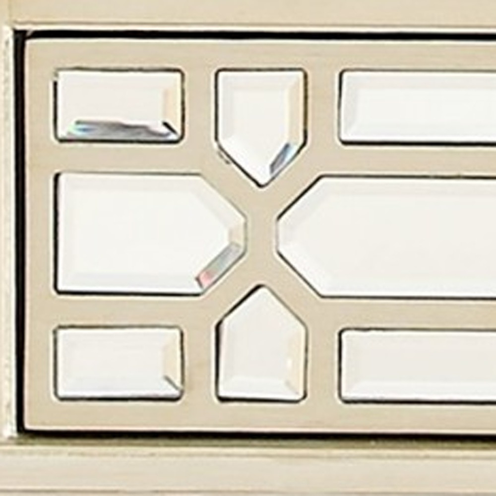 Regal Feel Console Table - Elegant Mirror Console with Unique Design