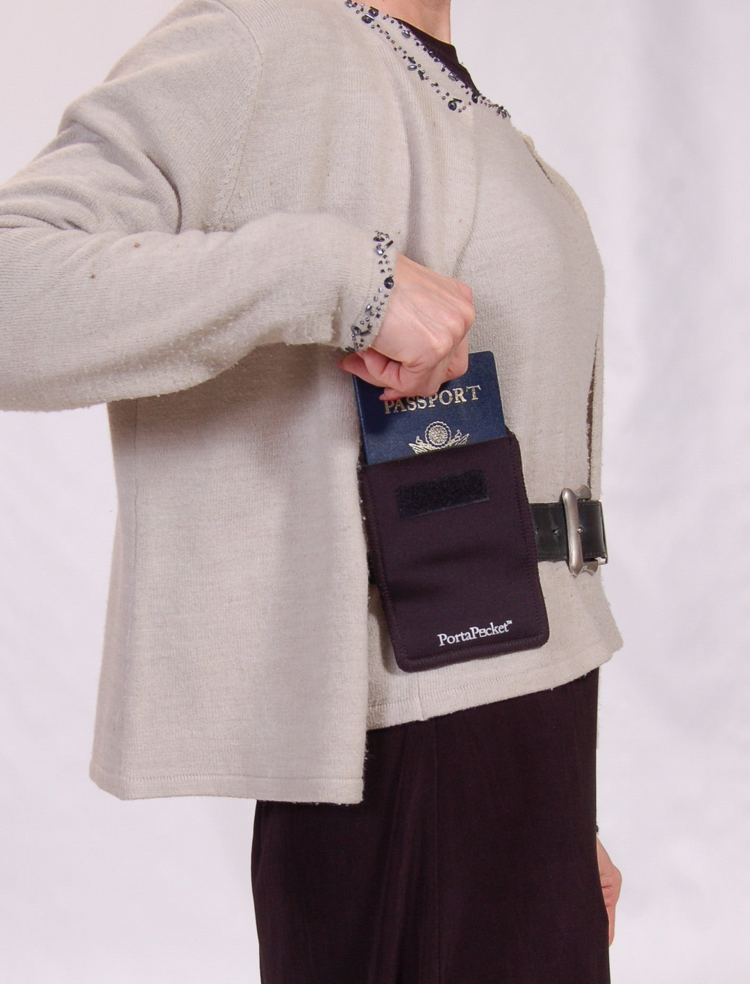 PortaPocket Accessory Pockets for Passports and Cellphones