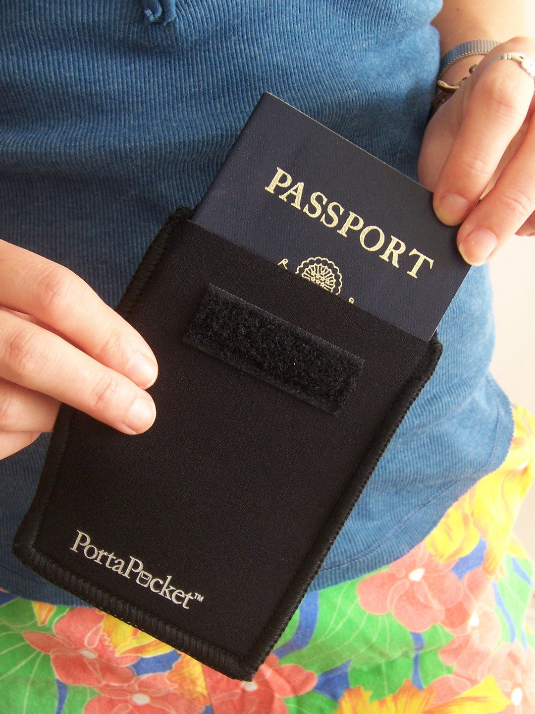 PortaPocket Accessory Pockets for Passports and Cellphones