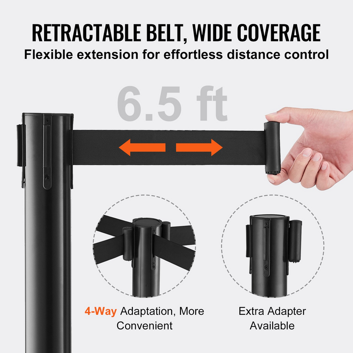 VEVOR Crowd Control Stanchions