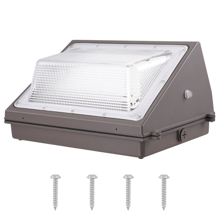 VEVOR LED Wall Pack Lights - 120W Commercial Outdoor Security Lighting Fixture