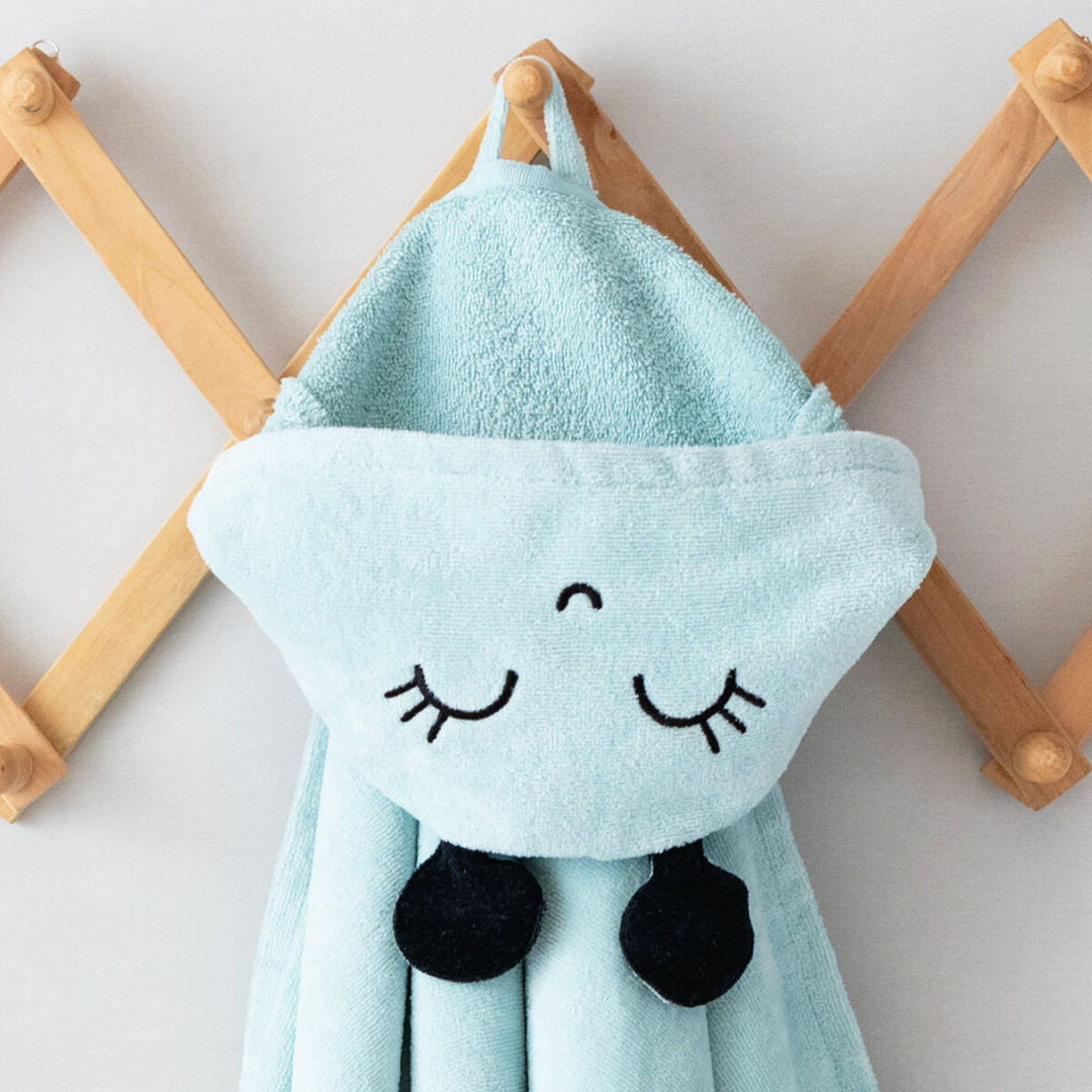 Milk&Moo Sangaloz Velvet Hooded Baby Towel