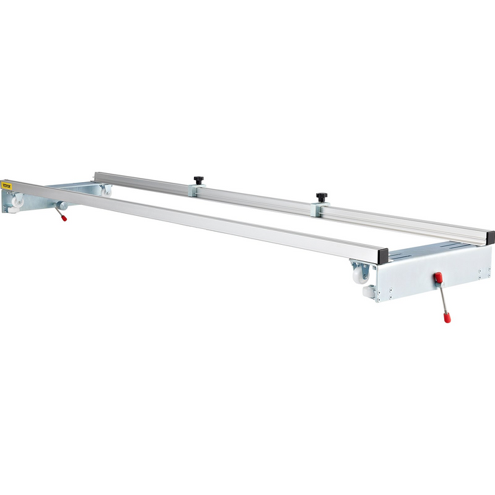 VEVOR Router Sled, 60 inches / 152.4cm Width, Slab Guide Jig for Woodworking with Locking Function, Portable and Easy to Adjust, Trimming Planing Machine for Wood Flattening, Home DIY