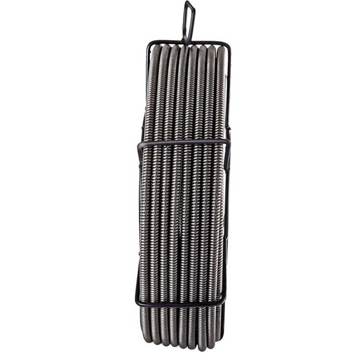 VEVOR Drain Cleaning Cable 50 Feet x 3/8 Inch Solid Core Cable Sewer Cable Drain Auger Cable Cleaner Snake Clog Pipe Drain Cleaning Cable Sewer Drain Auger Snake Pipe