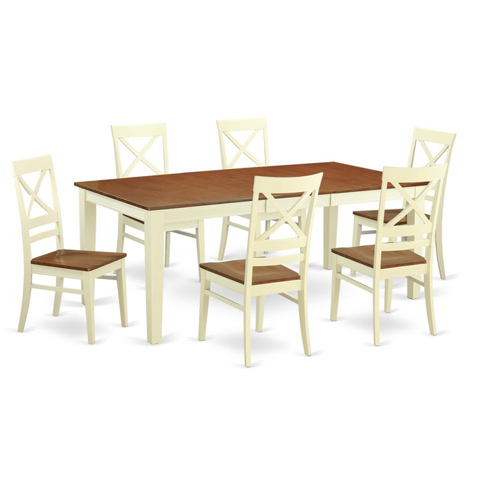 7  Pc  formal  Dining  room  set-Dining  Table  and  6  Dining  Chairs