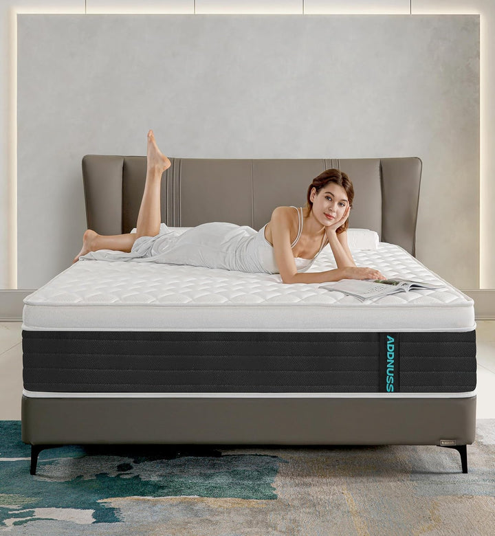 10 Inch Full Hybrid Mattress Medium Firm Comfort Support