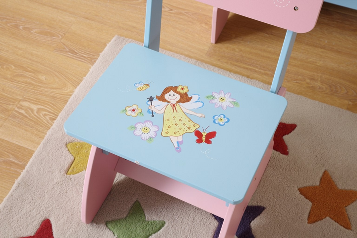 Kids Dressing Table - Modern Dressing Table with Chair