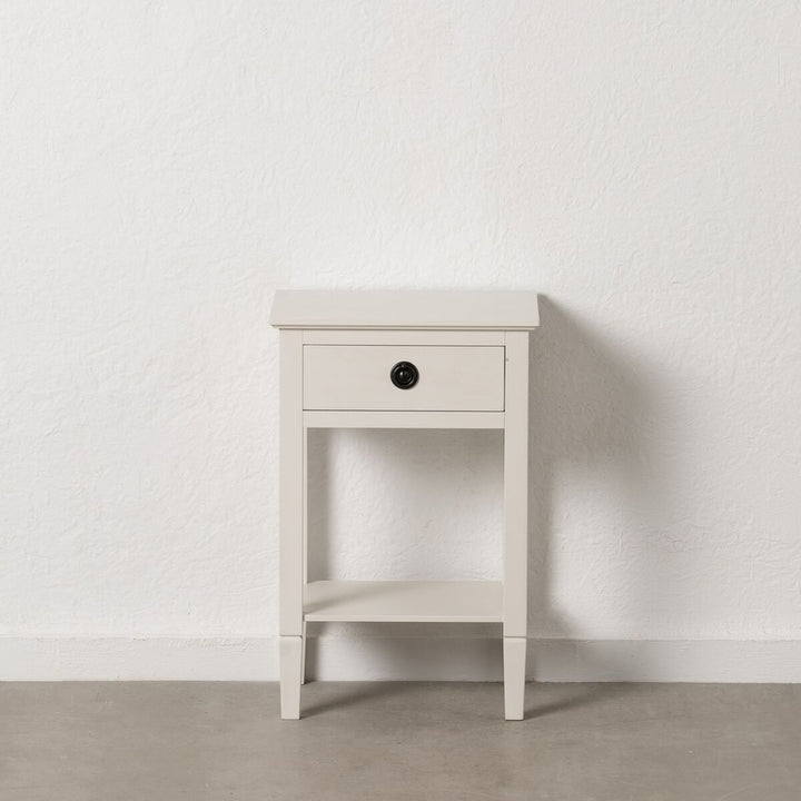 Nightstand White 40 x 30 x 61 cm-8