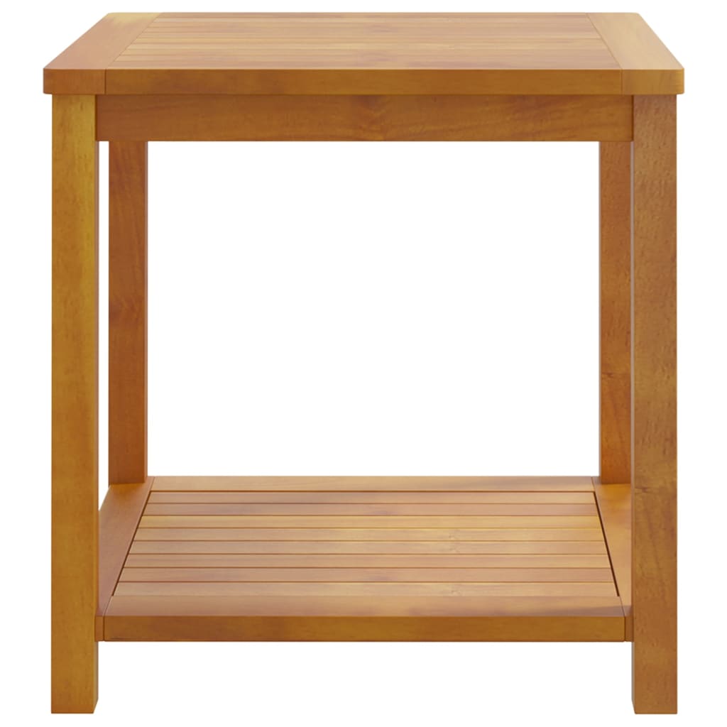 vidaXL Side Table End Table Coffee Table Indoor Outdoor Solid Wood Acacia-18