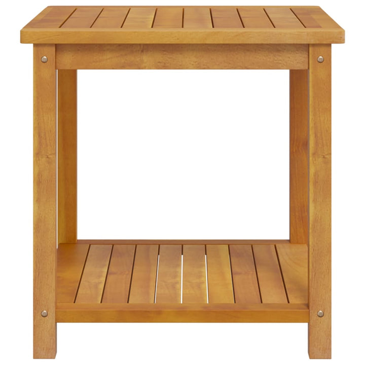 vidaXL Side Table End Table Coffee Table Indoor Outdoor Solid Wood Acacia-11