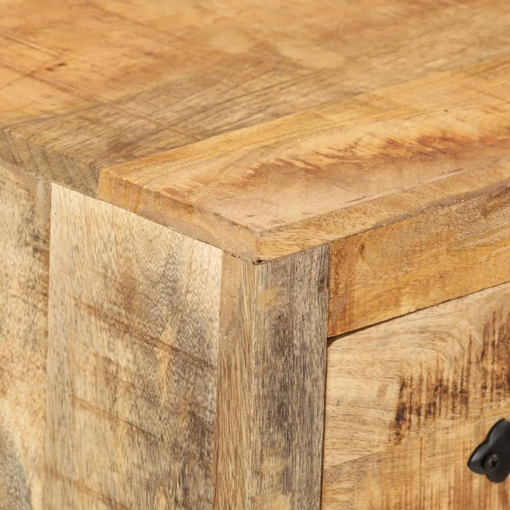 vidaXL Sideboard Cupboard with 2 Doors Buffet Storage Cabinet Rough Mango Wood-17