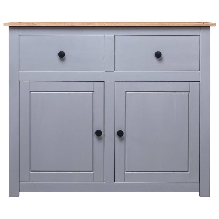 vidaXL Sideboard 2-Drawer Cupboard Sideboard Buffet Cabinet Solid Pinewood-11