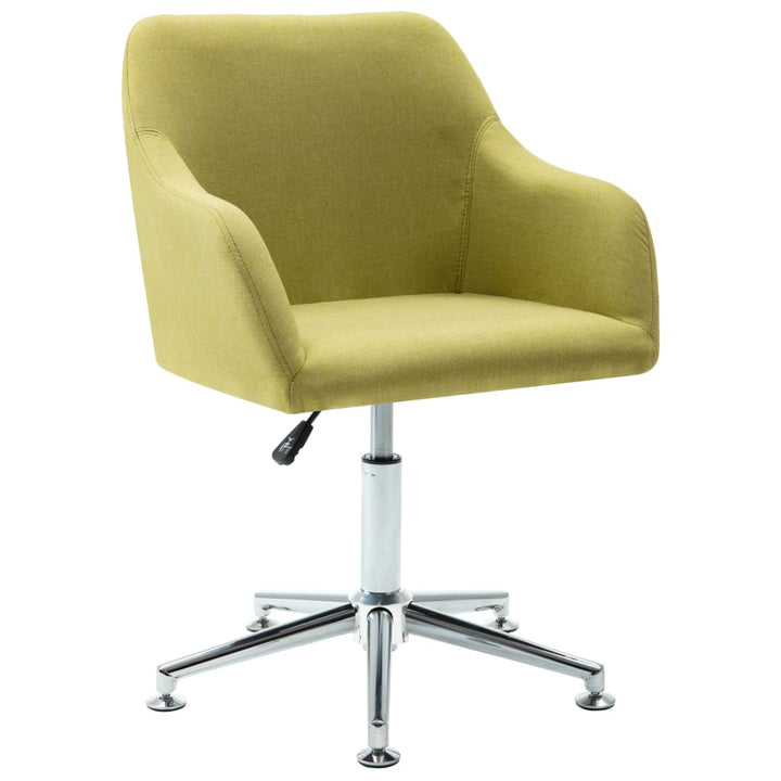 vidaXL Office Chair Swivel Office Desk Chair for Makeup Room Bedroom Fabric-25