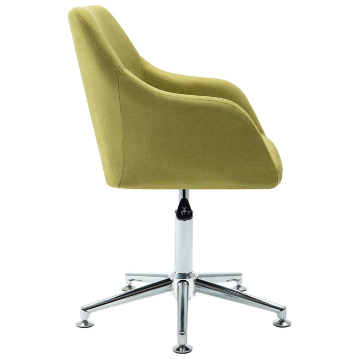 vidaXL Office Chair Swivel Office Desk Chair for Makeup Room Bedroom Fabric-42